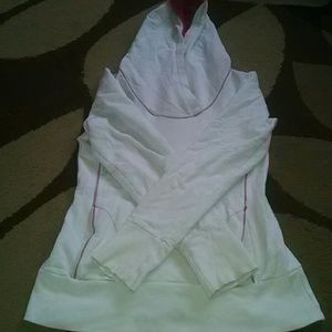 White and Pink sweatshirt